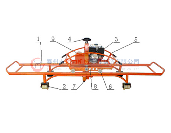 DCM—4型電動道岔打磨機